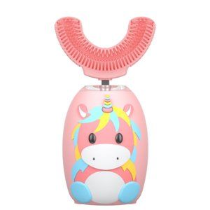 2-8 Kids Sonic Electric Toothbrush Automatic 360°